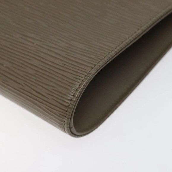 LOUIS VUITTON Epi Santropen Shoulder Bag Gray Lilac M5246B LV Auth 117338 - Picture 11 of 14